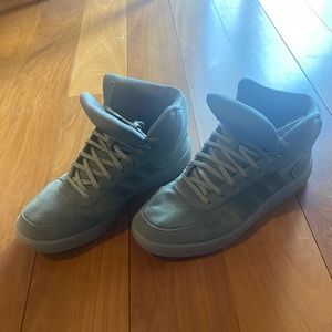 Adidas olive green high tops Size 11